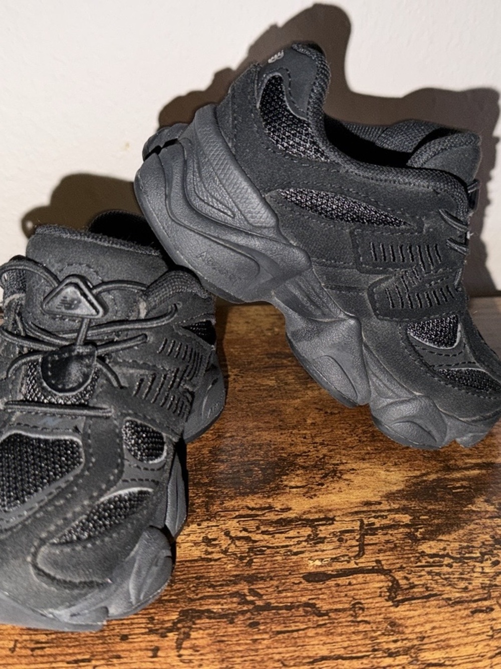 New Balance Kids Black Athletic Sneakers